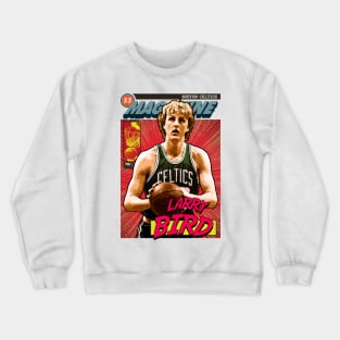 Larry Bird - Comics Magazine Retro Crewneck Sweatshirt